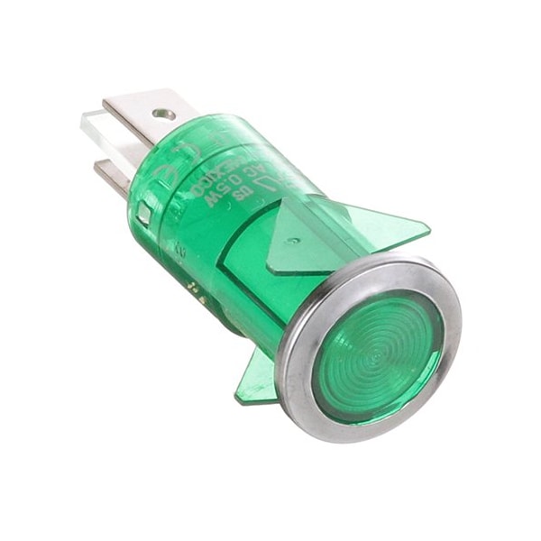 Lamp, Indicator, 250V , Grn